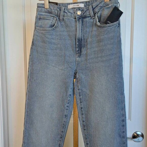 NWT Joe's Jeans, High Rise, Straight Leg, Sandblast Wash, 33" Inseam - Picture 2 of 3